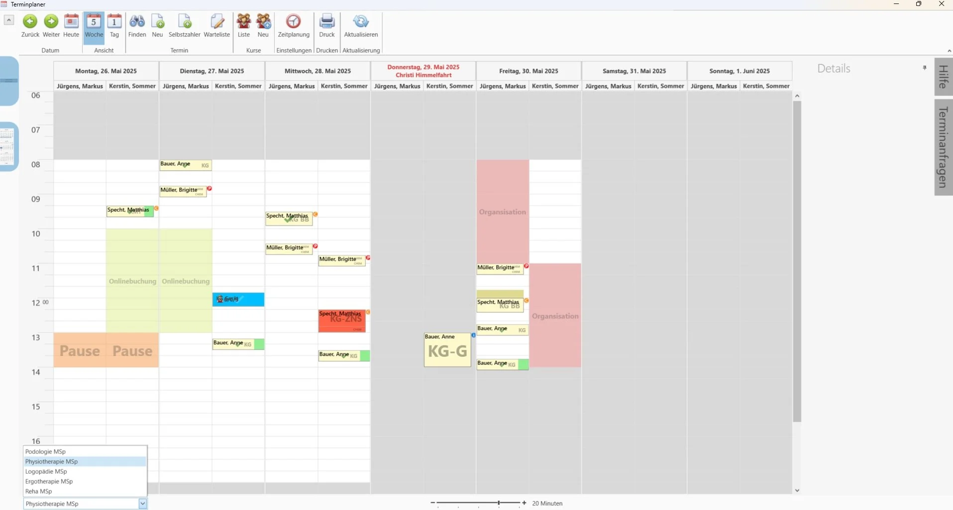 Henara Praxissoftware smartVO mehrere Standorte