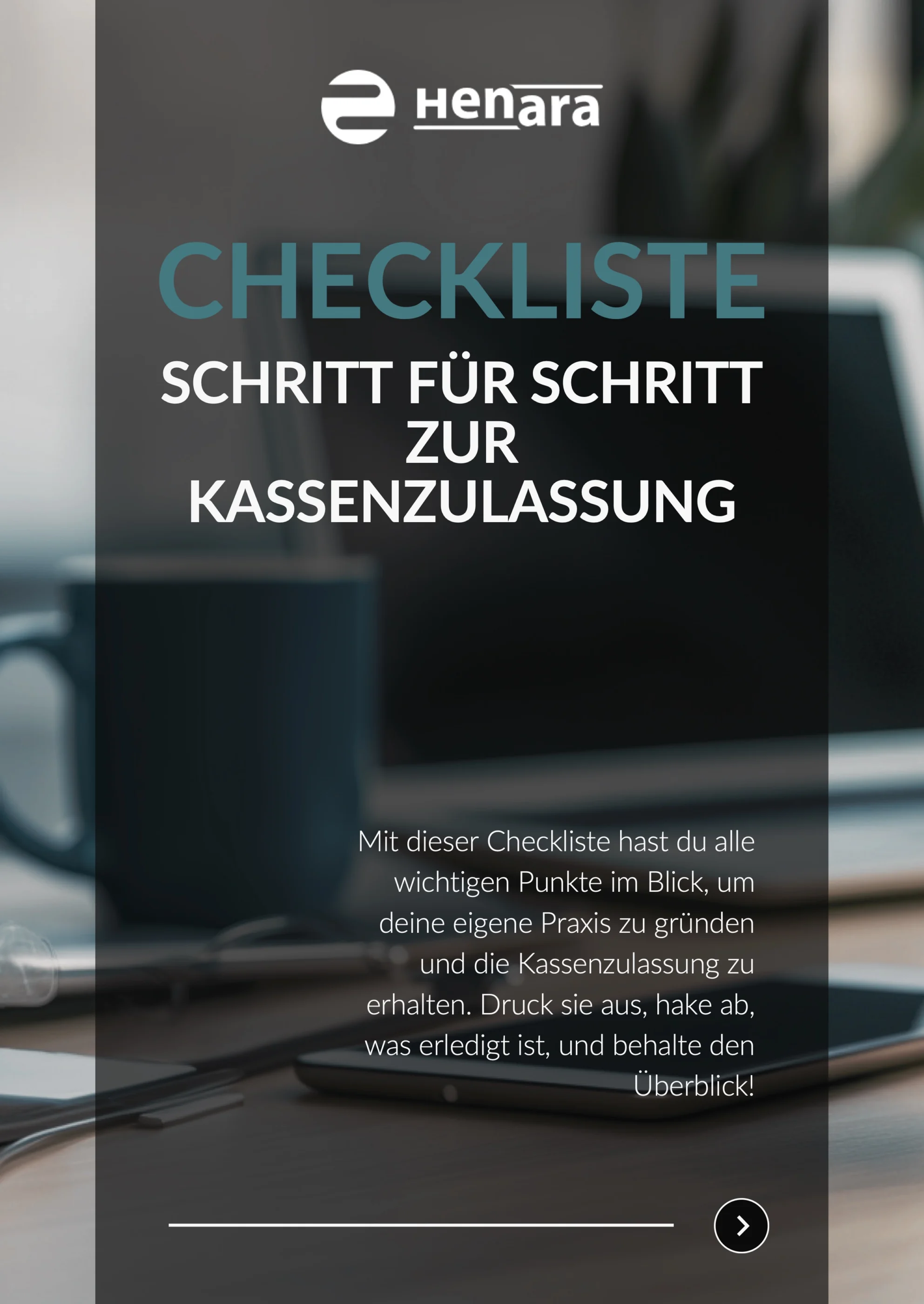 Checkliste Kassenzulassung