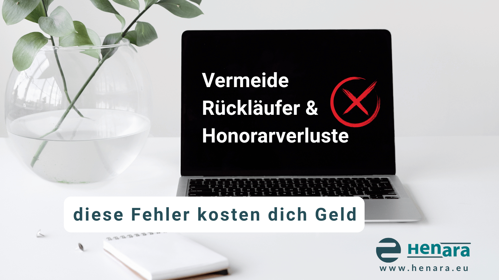 Henara Abrechnungsprogramm für Heilmittelerbringer, Absetzungen vereinden