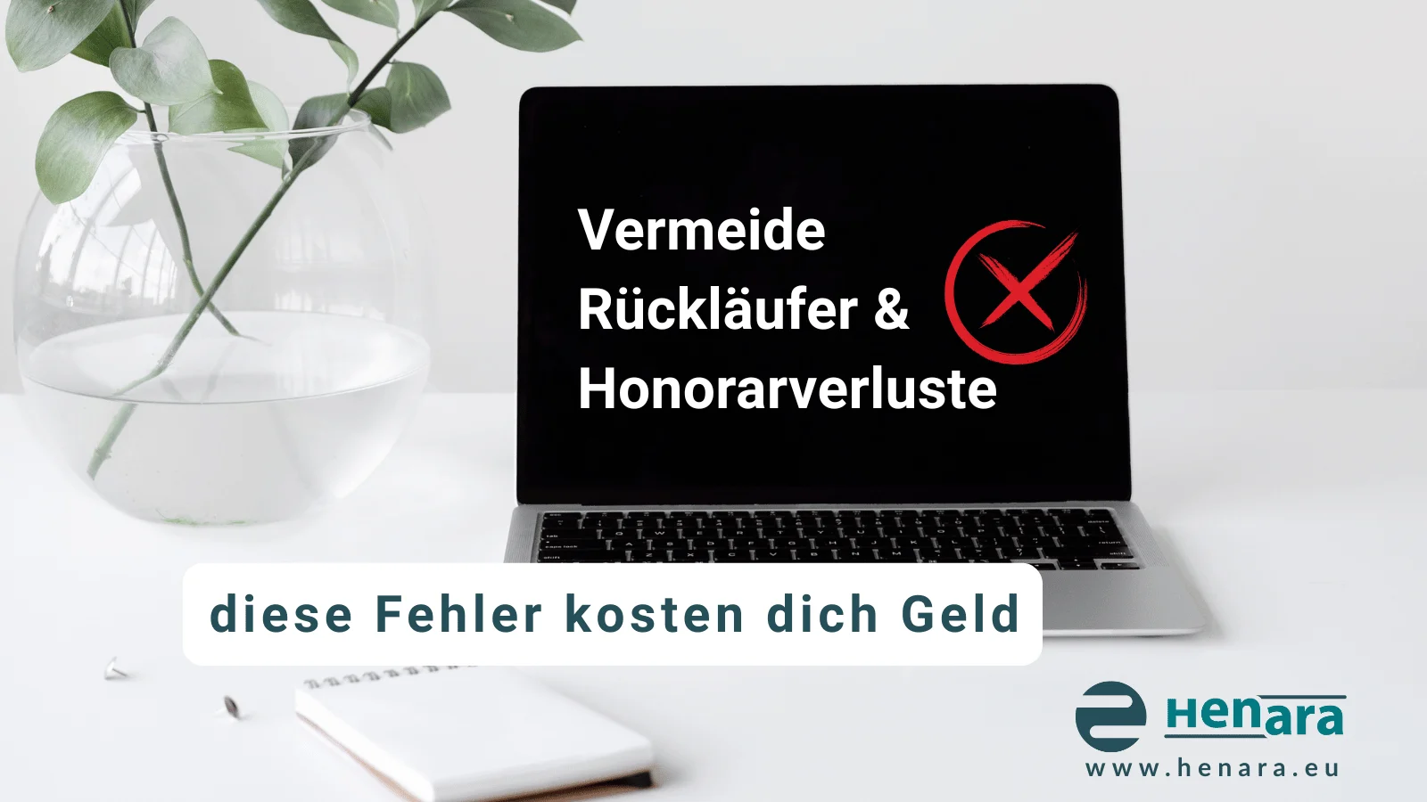 Henara Abrechnungsprogramm für Heilmittelerbringer, Absetzungen vereinden