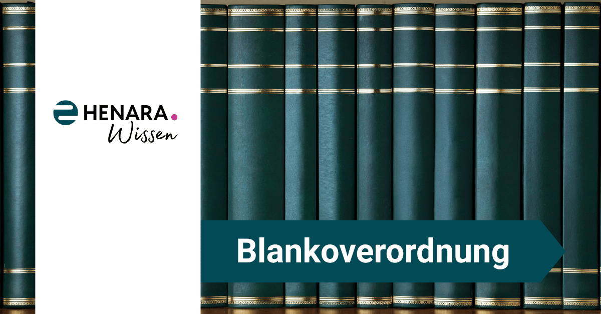 Mood bild Wissensbereich, hier Blankoverordnung