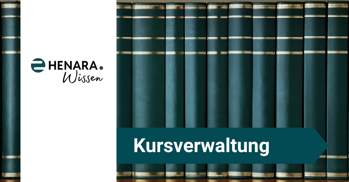 dekoratives Bild zur Begriffserklärung der Kursverwaltung in therapiepraxen