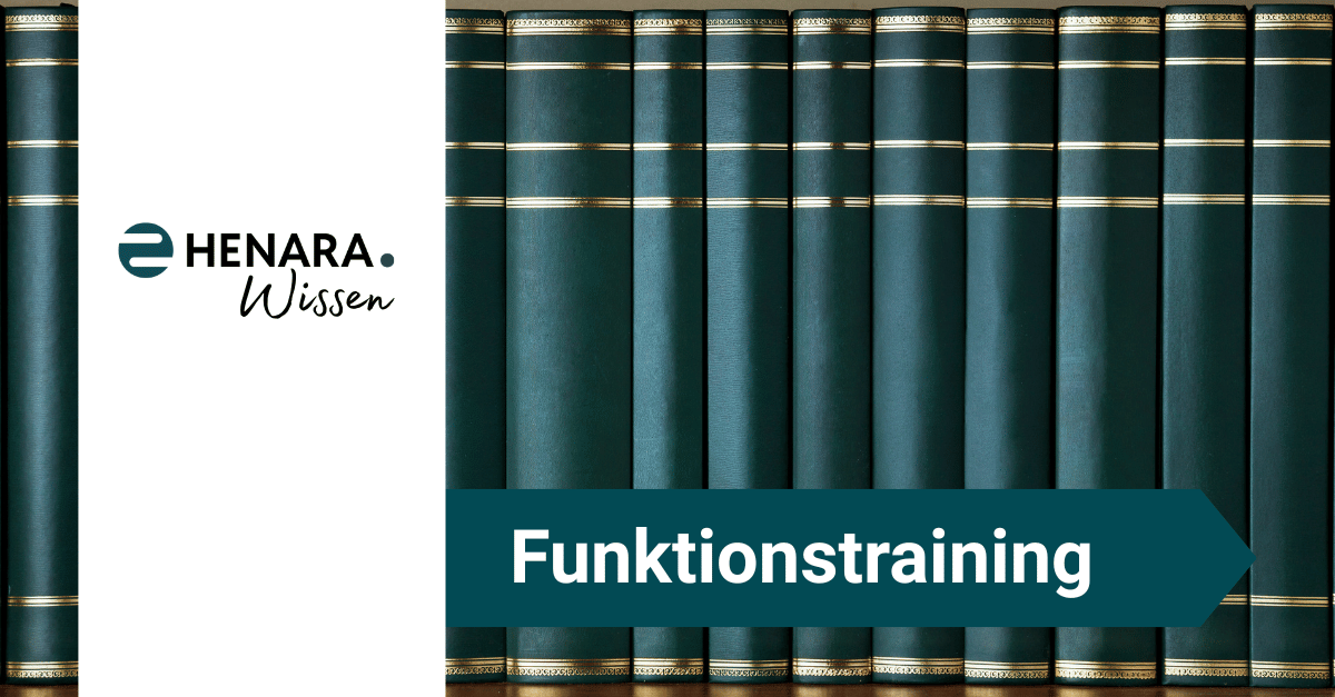 dekoratives Element zur Begriffserklärung funktionstraining