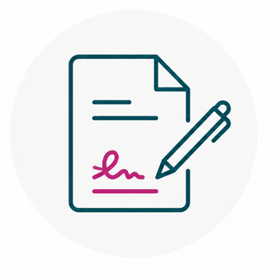 icon zur Drstellung der Blankoverordnung