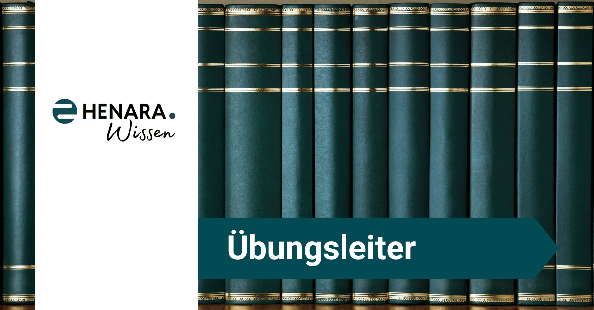 Zierelemet für die Begriffsdefinition Übungsleiter im Rehasport